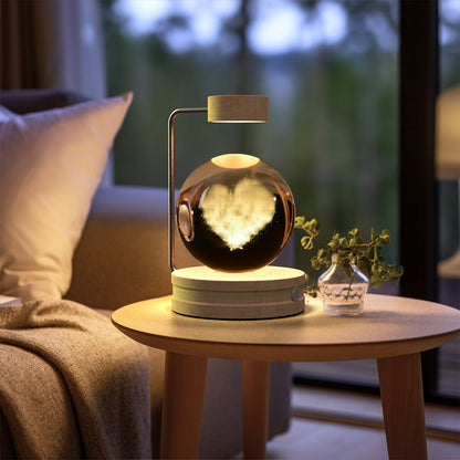 Crystal Ball Cosmic Dinosaur Indoor Nightlight