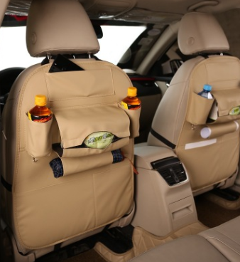 car seat storage leather storage bag box