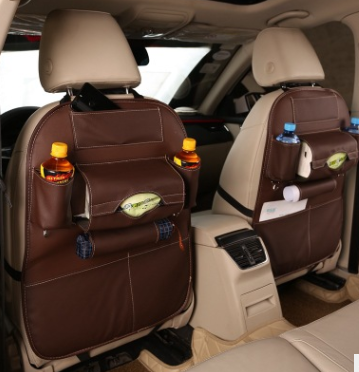 car seat storage leather storage bag box