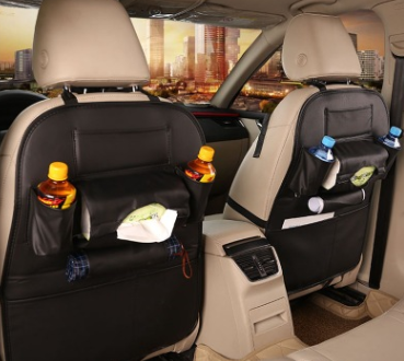 car seat storage leather storage bag box