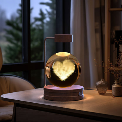 Crystal Ball Cosmic Dinosaur Indoor Nightlight