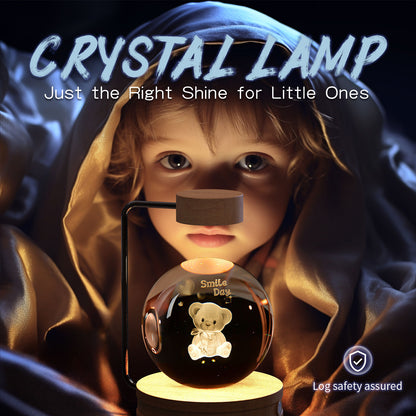 Crystal Ball Cosmic Dinosaur Indoor Nightlight