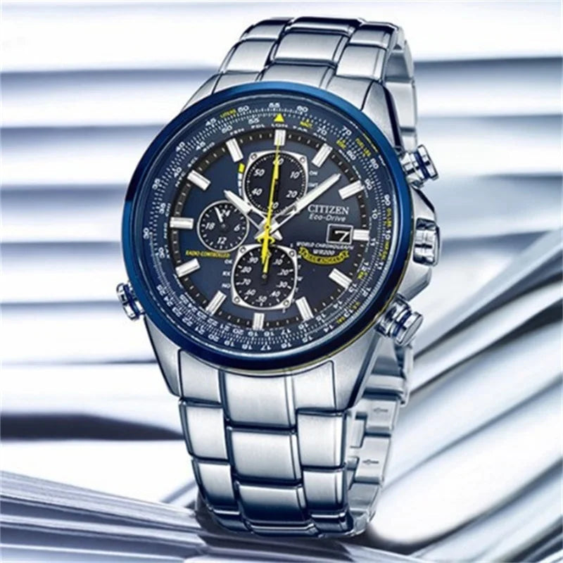 Luxury Men's Quartz WristWatch Top Line Daily Waterproof Stainless Steel Strap Fashion Business High End Quartz Watch For Men
