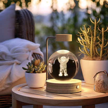 Crystal Ball Cosmic Dinosaur Indoor Nightlight