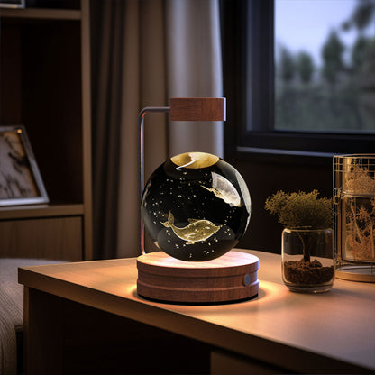 Crystal Ball Cosmic Dinosaur Indoor Nightlight