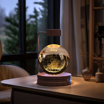 Crystal Ball Cosmic Dinosaur Indoor Nightlight